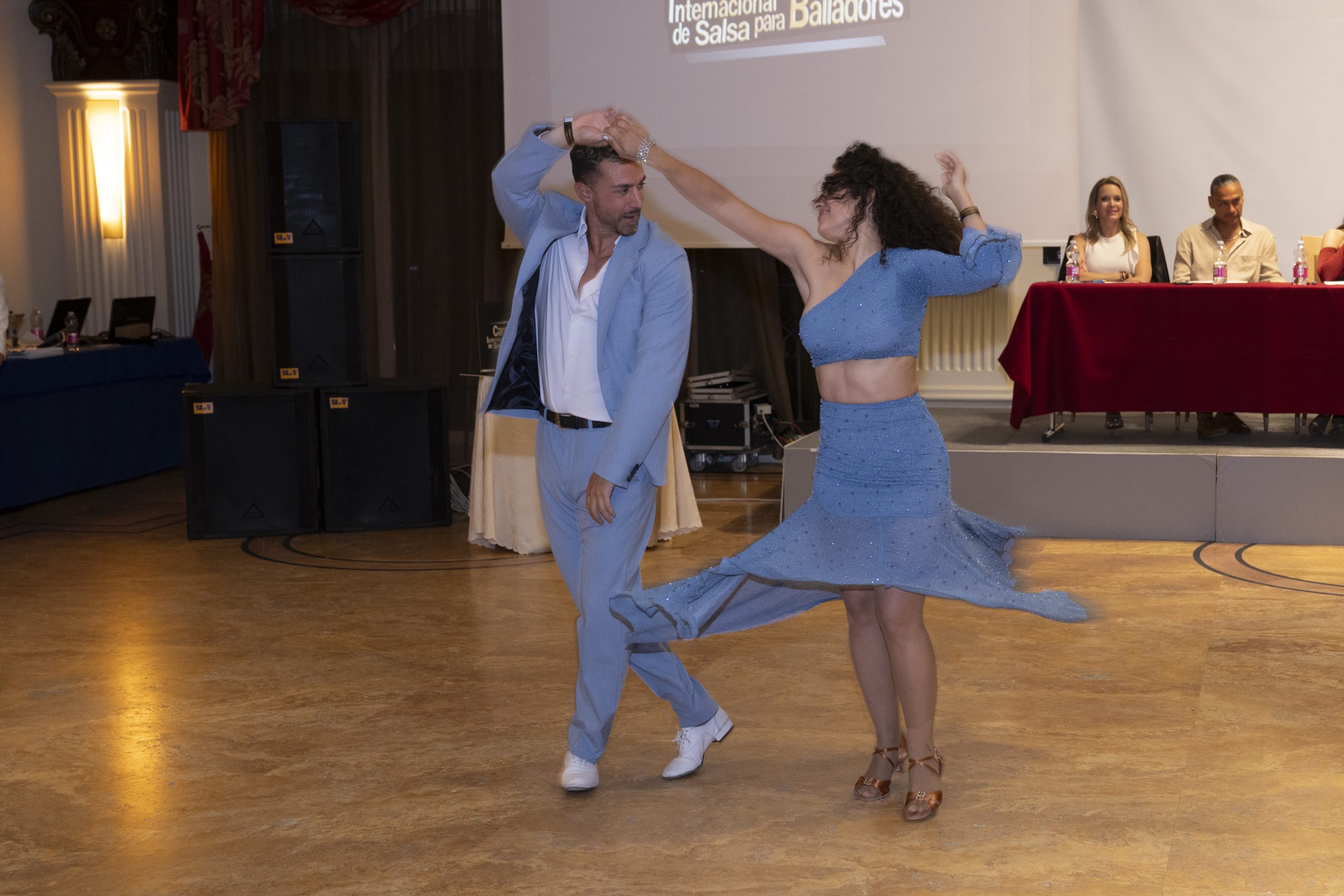 Competidores del Campeonato Internacional de Salsa para Bailadores