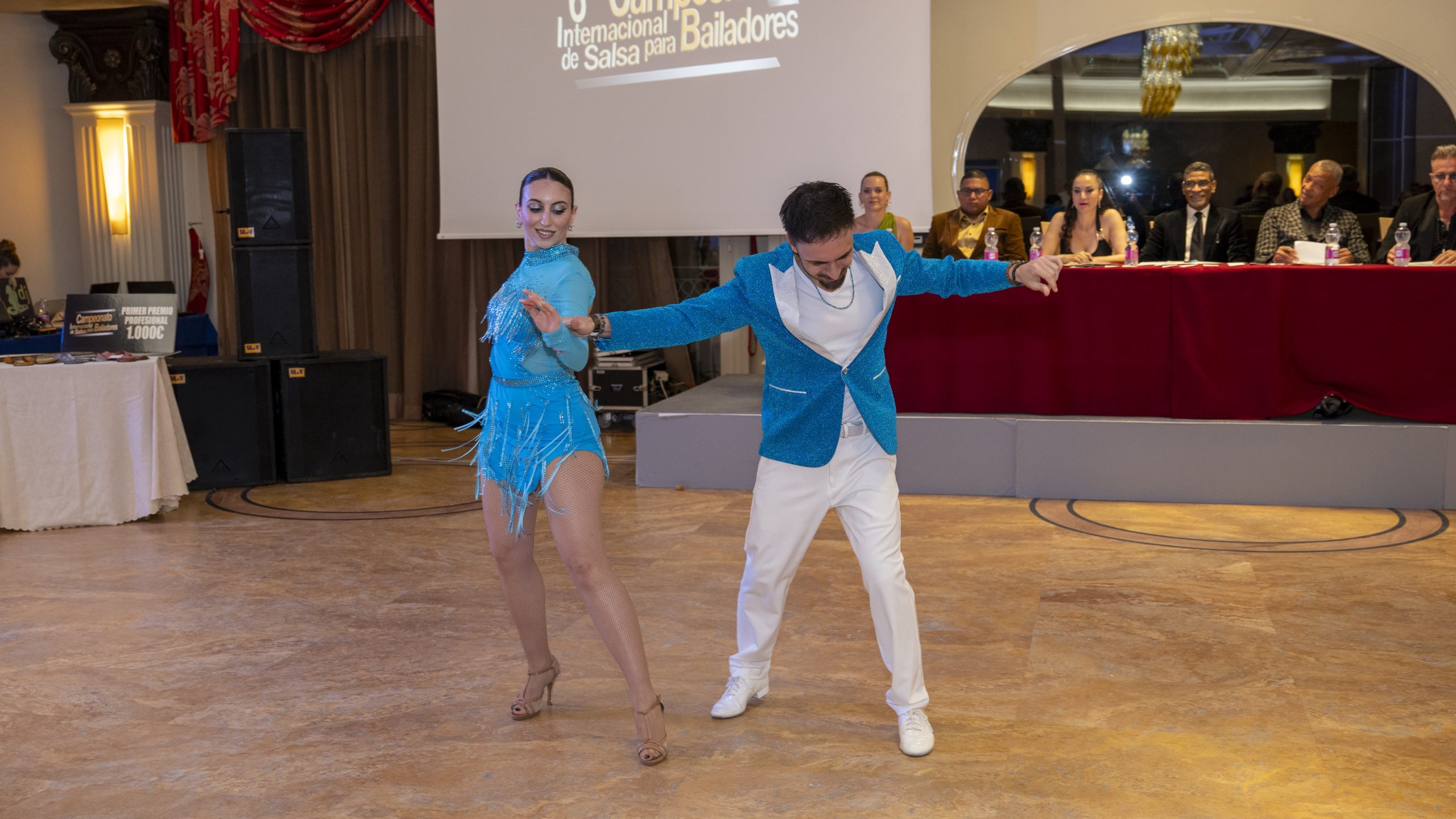 Ambiente de SalsaSpring Evolution y Campeonato Internacional de Salsa para Bailadores